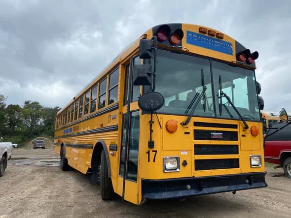 2008 Thomas Built Flat Nose School Bus - Image 2
