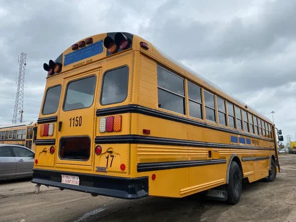 2008 Thomas Built Flat Nose School Bus - Image 3
