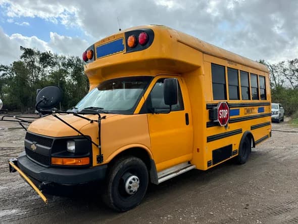 2013 Chevrolet Starcraft Micro Bird School Bus - Image 3