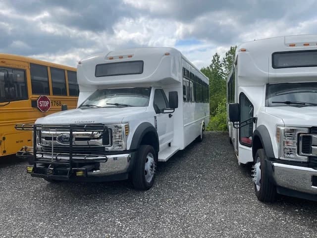 3 Matching 2018 Ford F-550 ADA Shuttles - Image 3