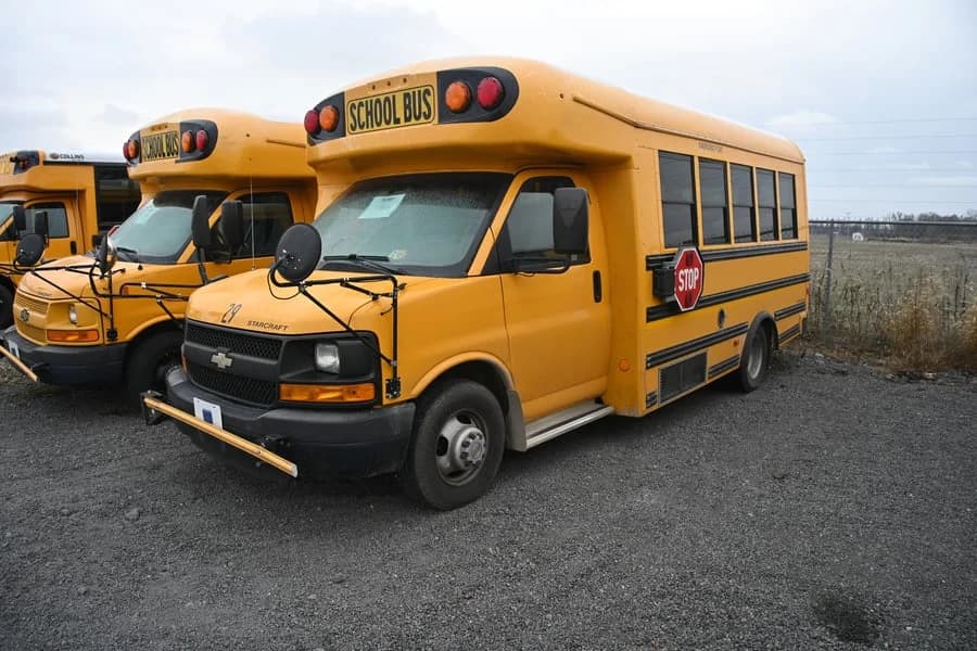 2012 Chevrolet Starcraft Type A School Bus - Image 3