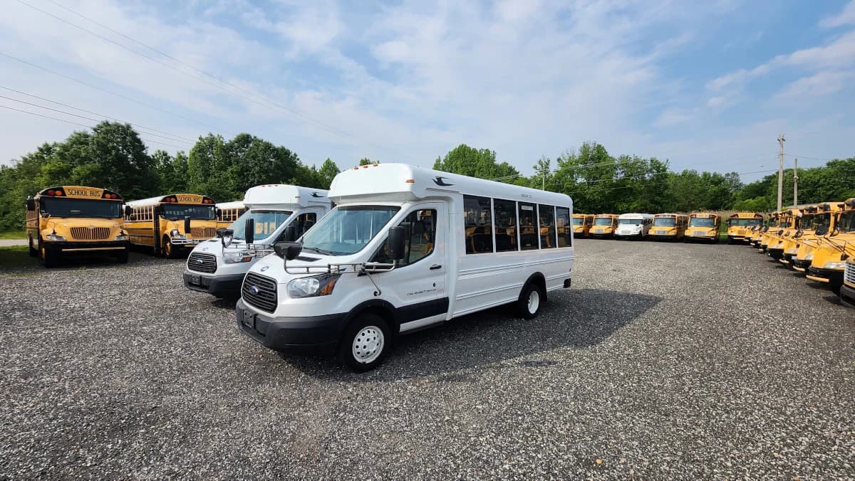 2 Matching 2019 Ford Transit 350 Activity Buses - Image 13