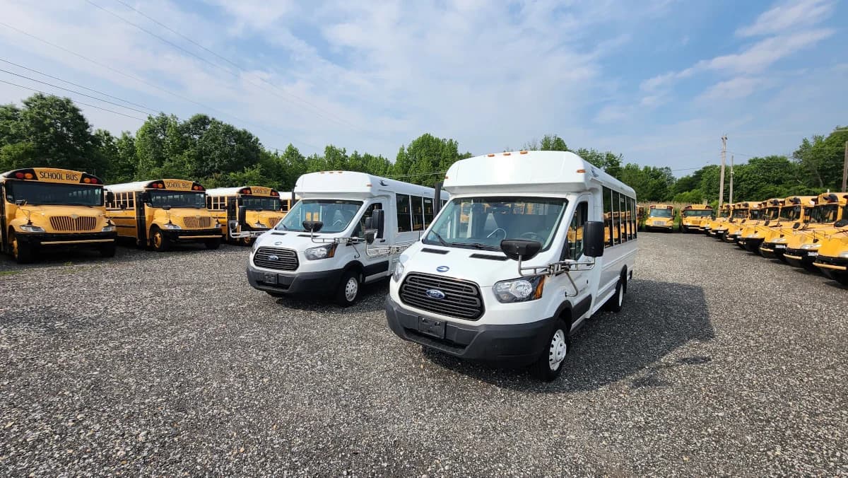 2 Matching 2019 Ford Transit 350 Activity Buses - Image 15