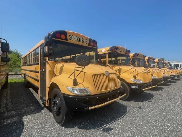 2 Matching School Bus Fleet - Image 12