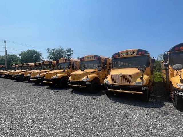 4 Matching School Bus Fleet - Image 15