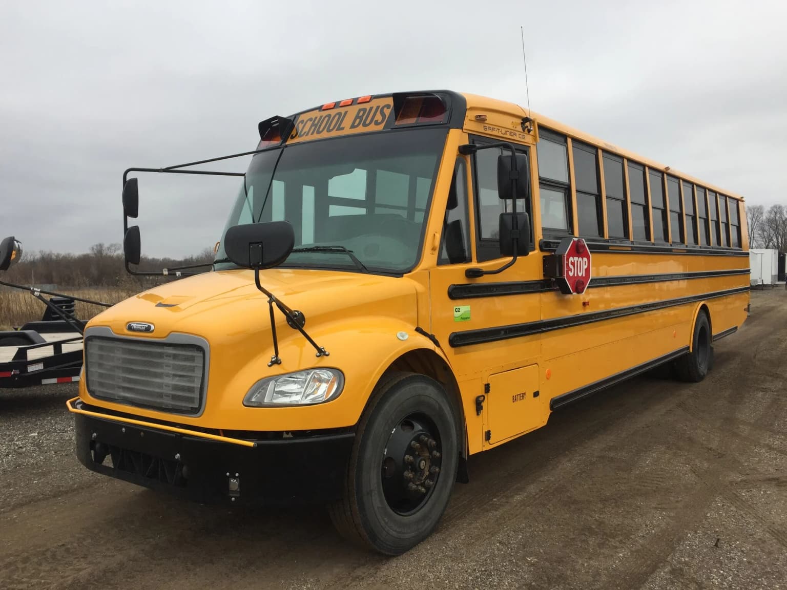 2018 Thomas 341TS Saf-T-Liner C2 School Bus - Image 2