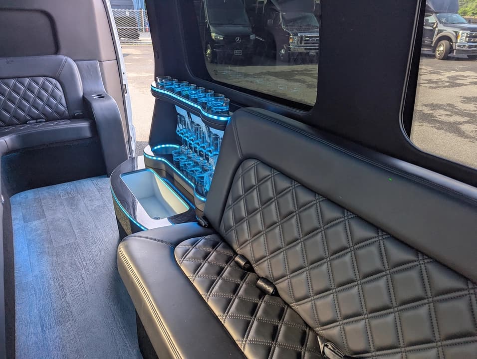2022 Mercedes Benz Sprinter 3500 Limo Bus - Image 8