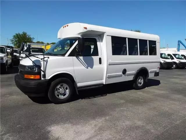2018 Chevrolet Express 3500 Shuttle Bus - Image 2