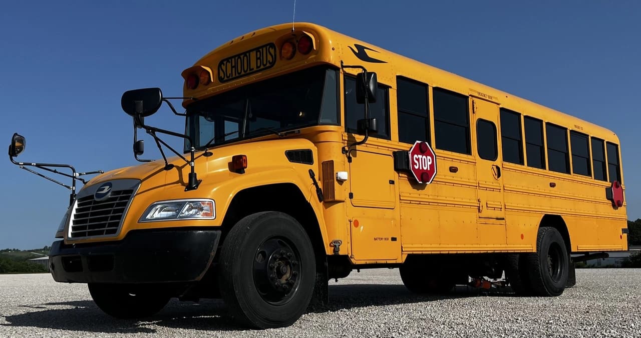 2020 Blue Bird Vision School Bus - Image 1