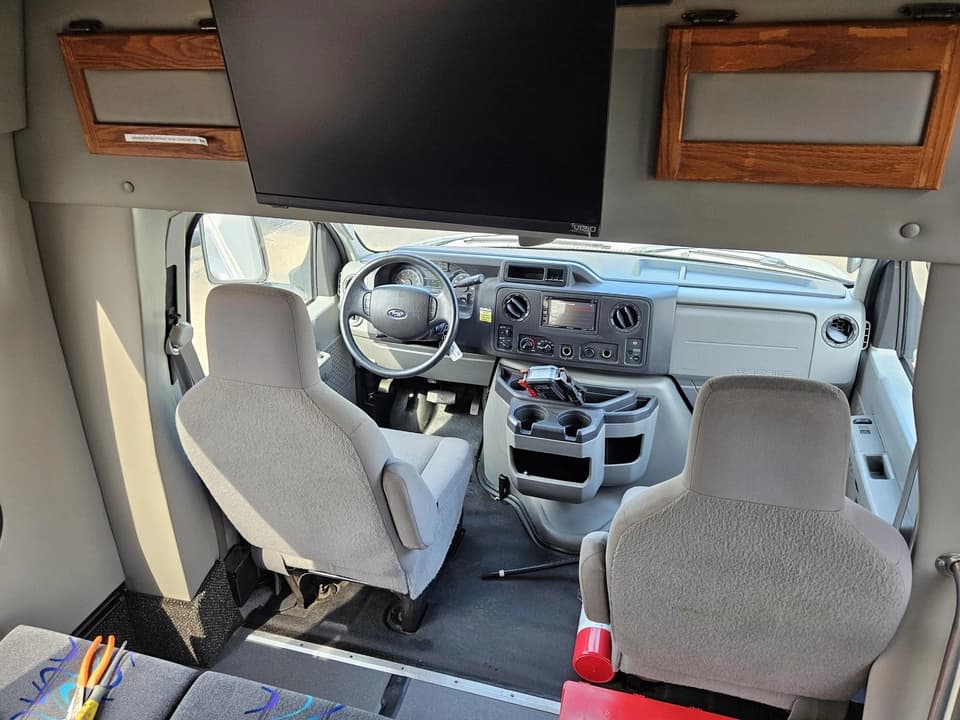 2016 Ford E350 Turtle VanTerra Shuttle Bus - Image 5