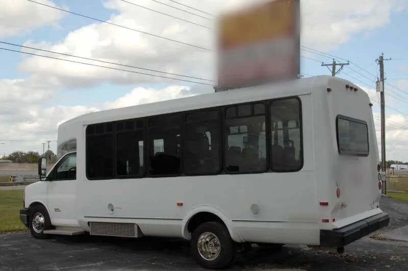 2014 Chevrolet Express Shuttle Bus - Image 2