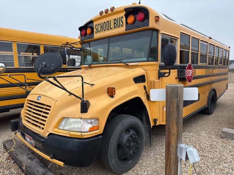 2010 Blue Bird Vision School Bus - Image 1