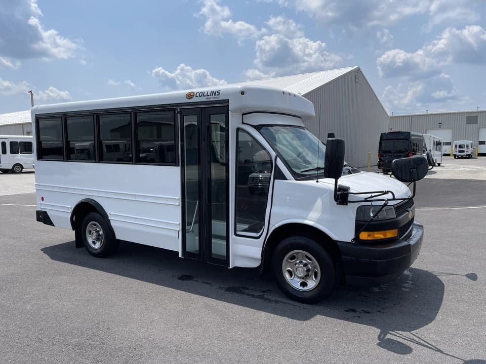 2017 Chevrolet Express 3500 Collins Shuttle Bus - Image 2