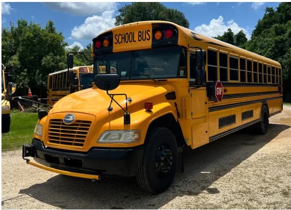 2017 Air Conditioned Blue Bird - Image 2