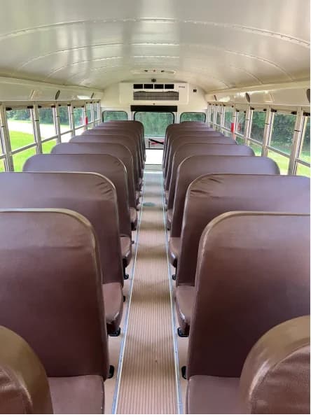 2017 Air Conditioned Blue Bird - Image 3