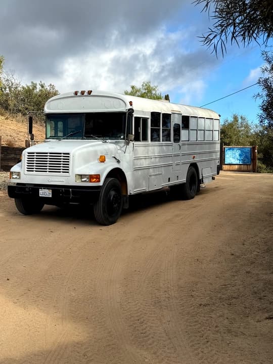 1995 Blue Bird Dog Nose Skoolie Conversion - Image 1