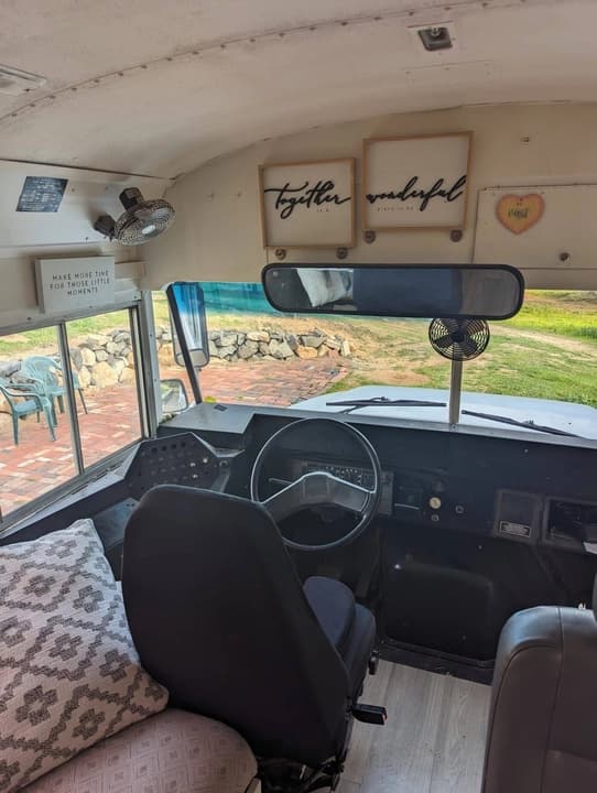 1995 Blue Bird Dog Nose Skoolie Conversion - Image 3