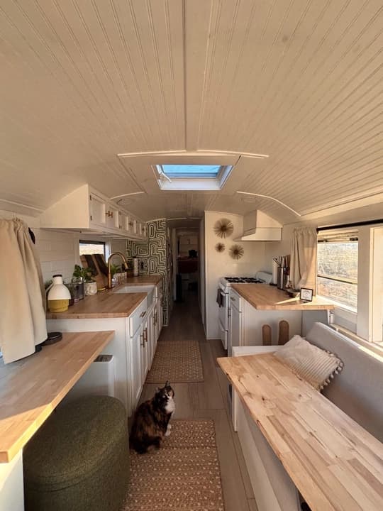 2009 Blue Bird All American Skoolie Conversion - Image 3
