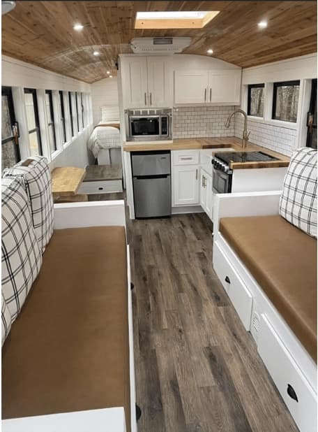 2012 Thomas Built Spartan Skoolie Conversion - Image 2