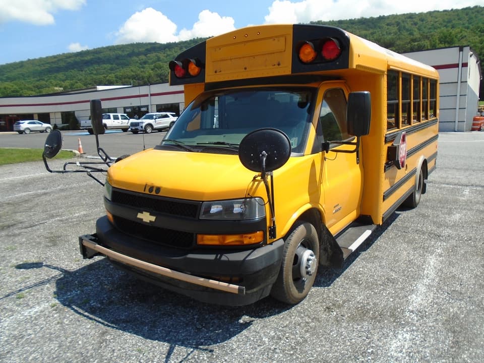 2020 Chevy Thomas Minotour School Bus - Image 1