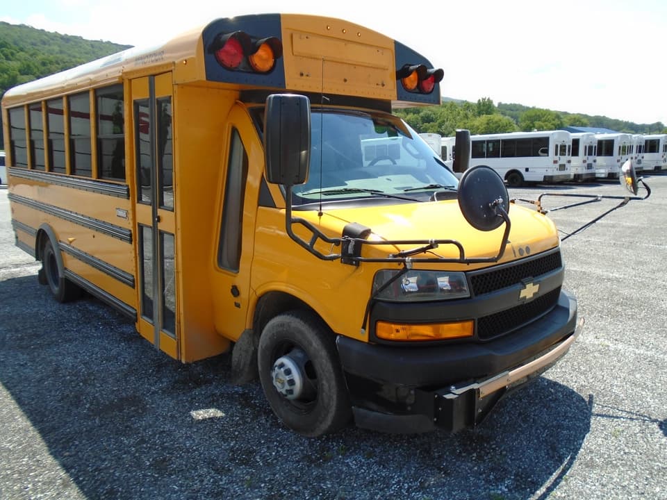 2020 Chevy Thomas Minotour School Bus - Image 2