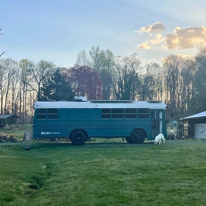 2003 Blue Bird TC2000 Skoolie Conversion - Image 2