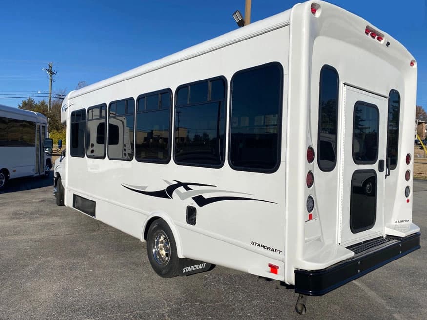 2025 Ford E450 Starcraft MVP Cutaway Shuttle Bus - Image 2