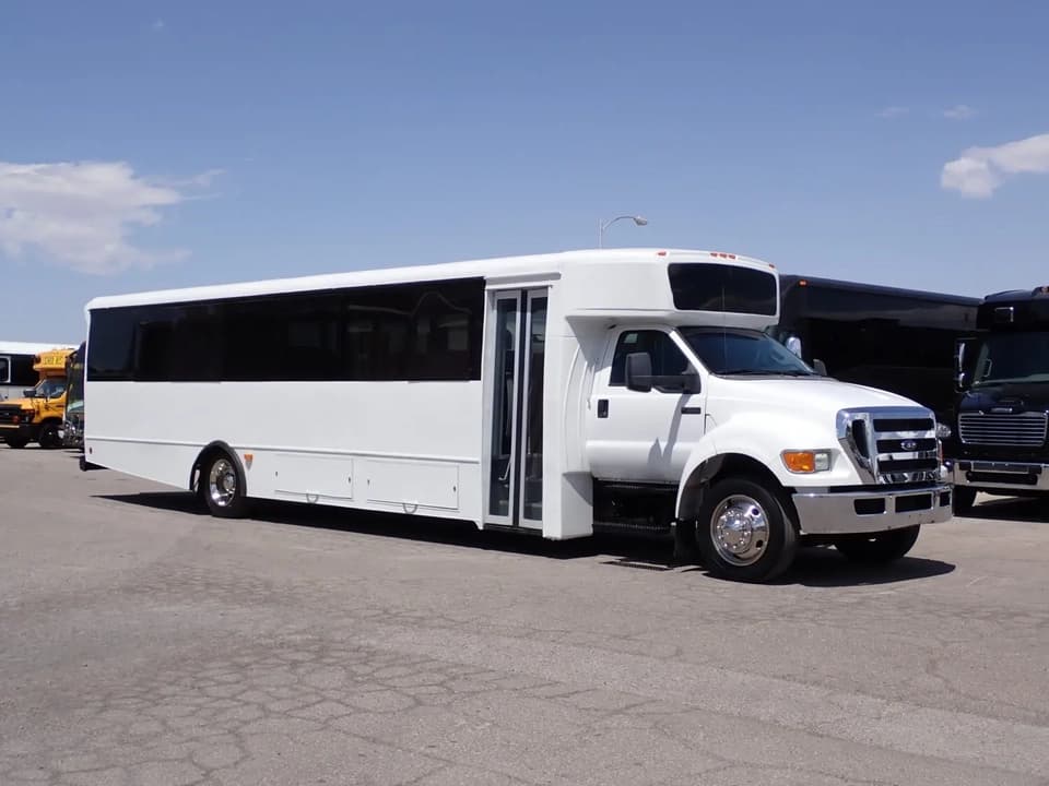 2015 Ford Champion Defender Shuttle Bus - Image 1
