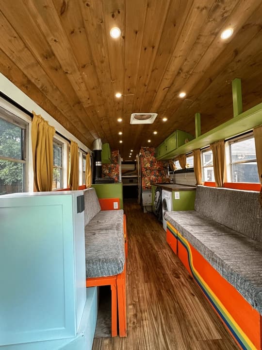 1993 Blue Bird All American Skoolie Conversion - Image 2
