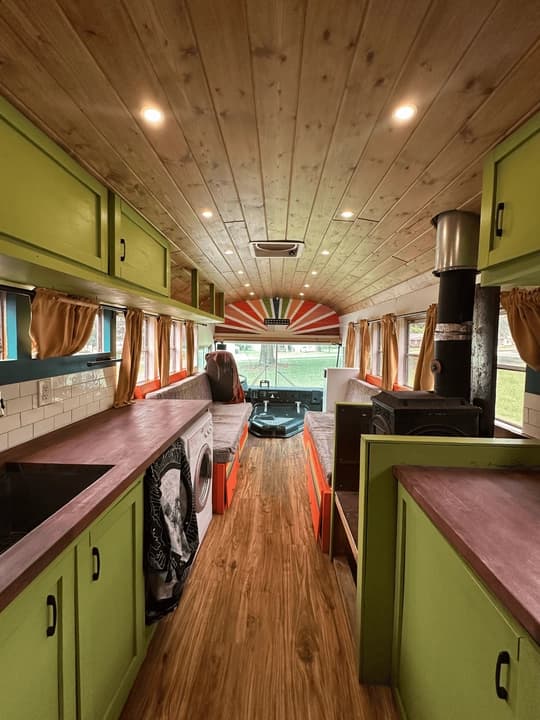 1993 Blue Bird All American Skoolie Conversion - Image 4