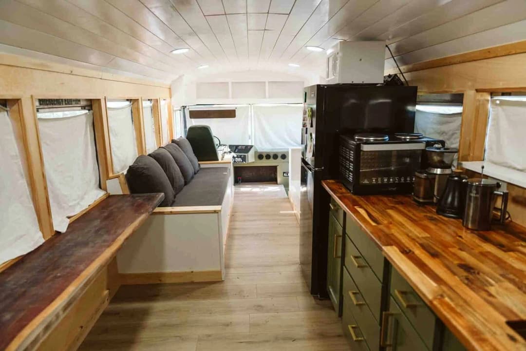 2005 Blue Bird All American Skoolie Conversion - Image 7