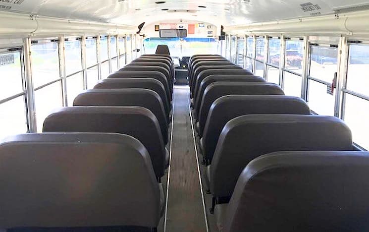 2009 Blue Bird Dog Nose School Bus - Image 4