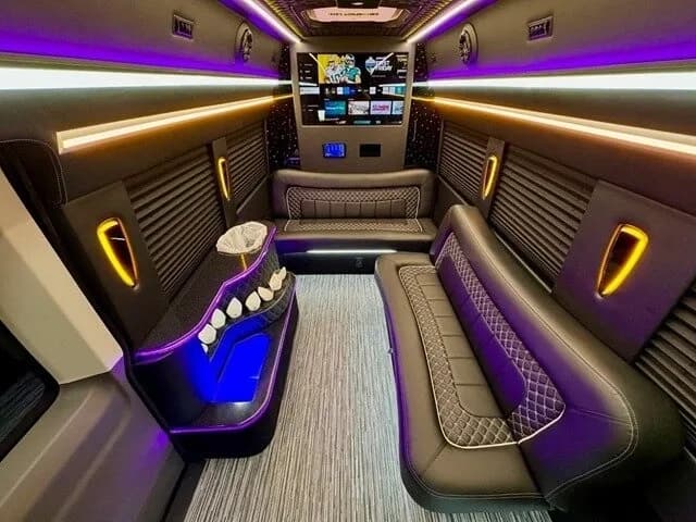 2023 Ford Transit Limo Bus - Image 11