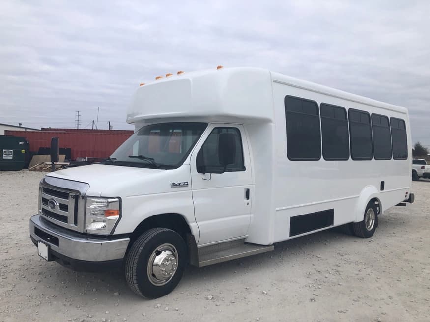 2019 Ford E450 Elkhart Coach Shuttle Bus - Image 1