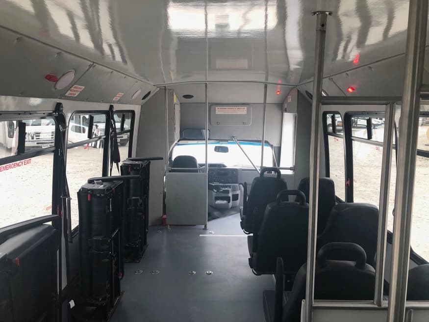 2019 Ford E450 Elkhart Coach Shuttle Bus - Image 3