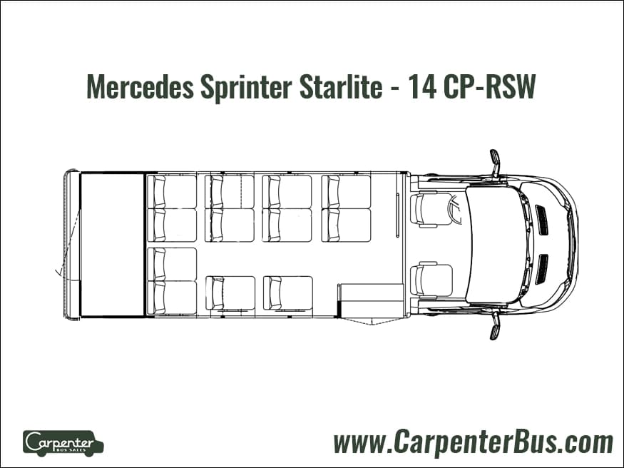 2024 Mercedes Sprinter Starlite Smaller Bus - Image 6