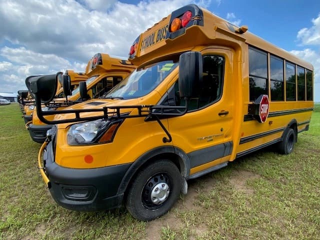 2021 Ford Transit 350HD Micro Bird School Bus - Image 1