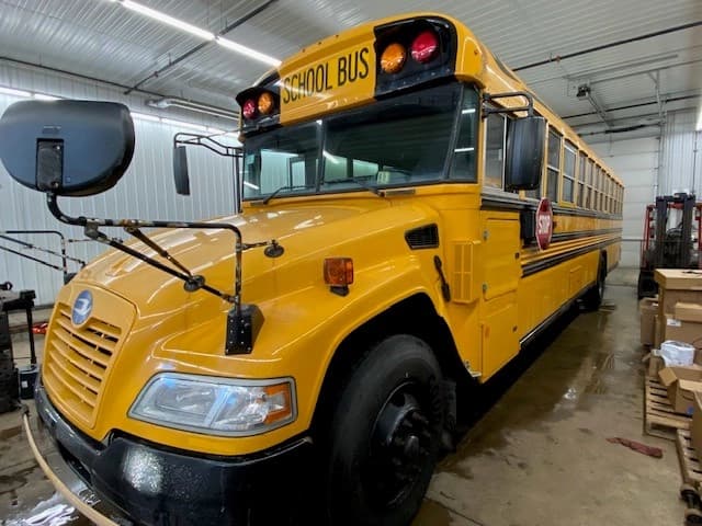 2017 Blue Bird Vision School Bus - Image 1
