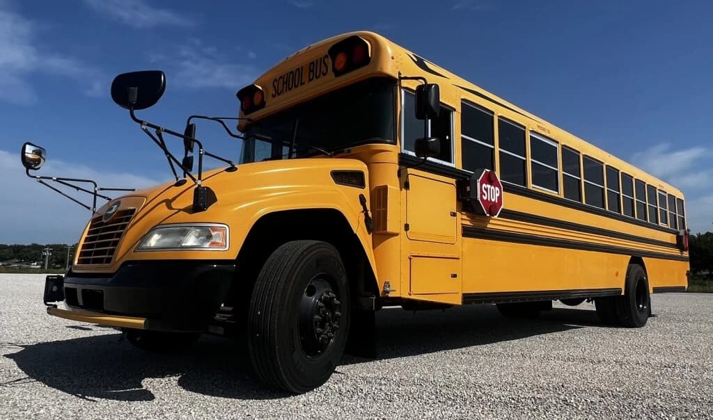2015 Blue Bird Vision School Bus - Image 1