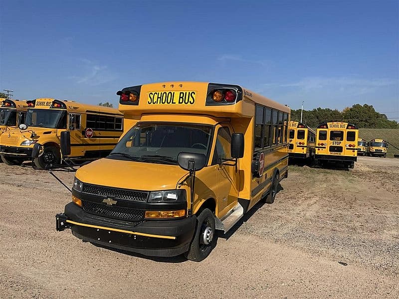 2024 Chevrolet 4500 Collins School Bus - Image 1