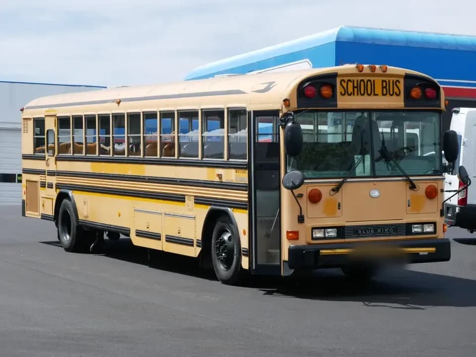 2007 Blue Bird All American School Bus - Image 1