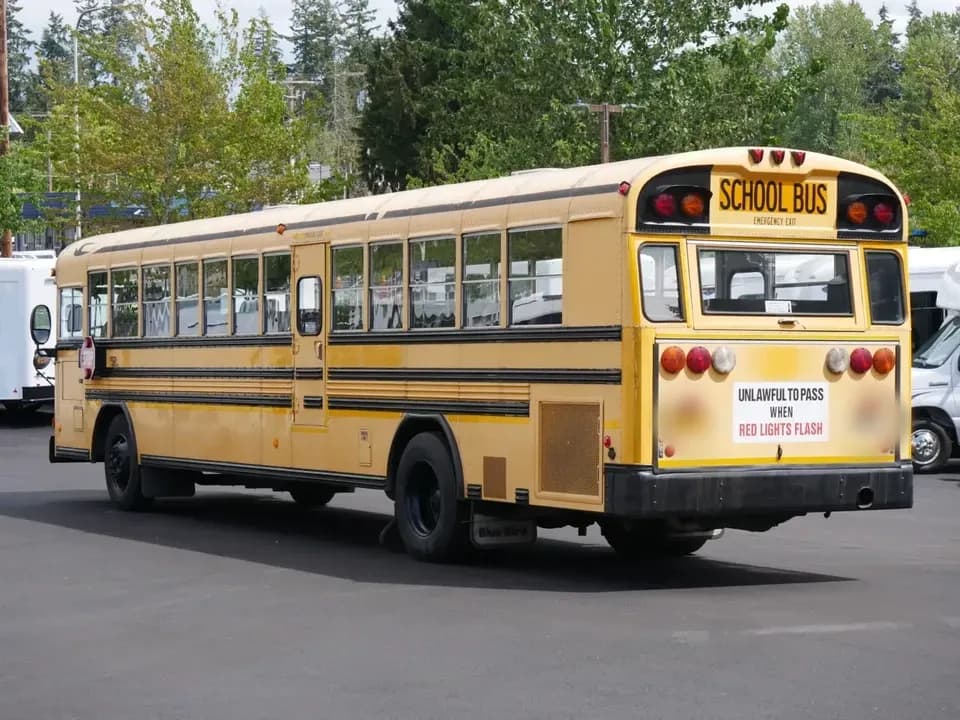 2007 Blue Bird All American School Bus - Image 2