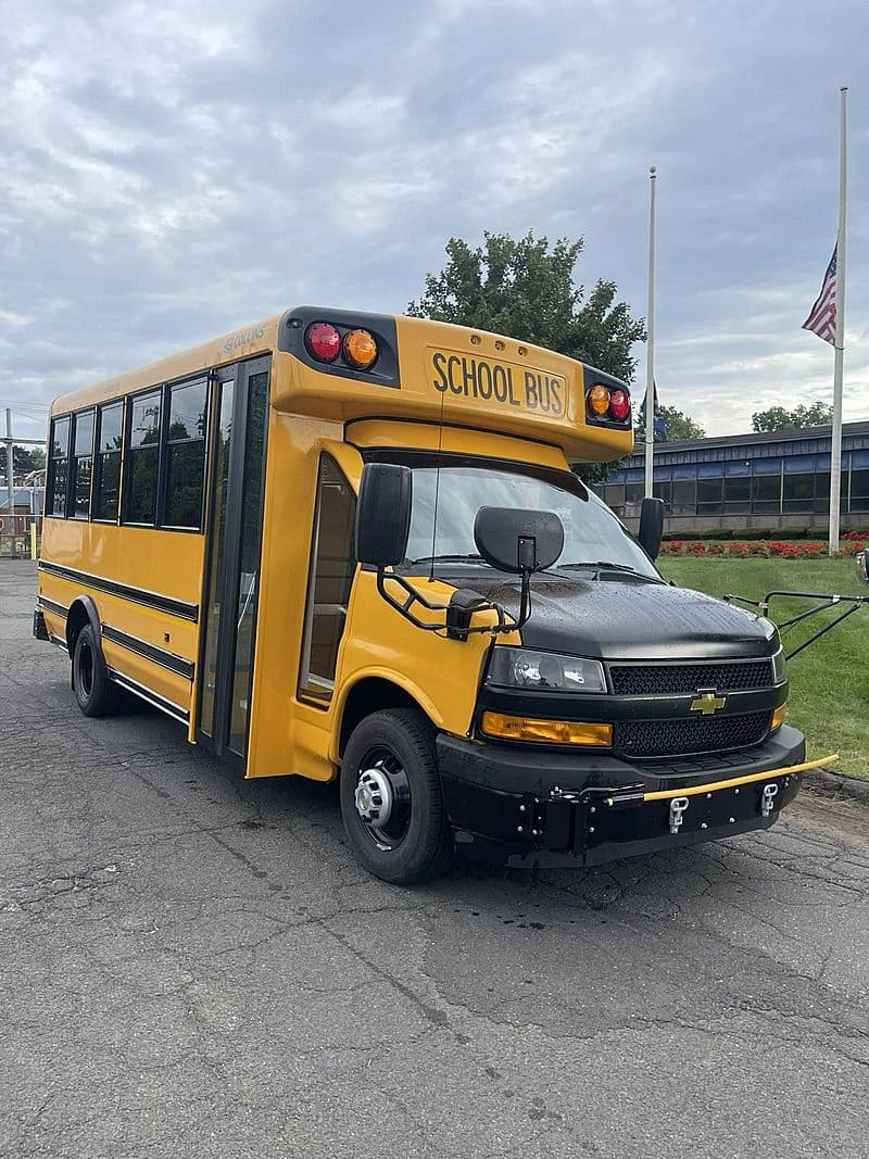 2025 Chevrolet DH500 Collins School Bus - Image 1