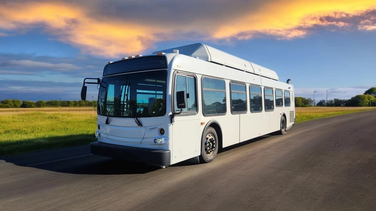 2013 New Flyer C40LFR bus