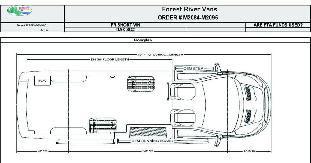 2025 Forest River Van Crestline Patient Transfer Van Van - Image 2