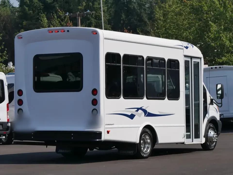 2019 Ford Transit 350 Starcraft Shuttle Bus - Image 3
