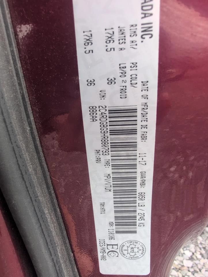 2017 DODGE ATS VAN PASSENGE - Image 25