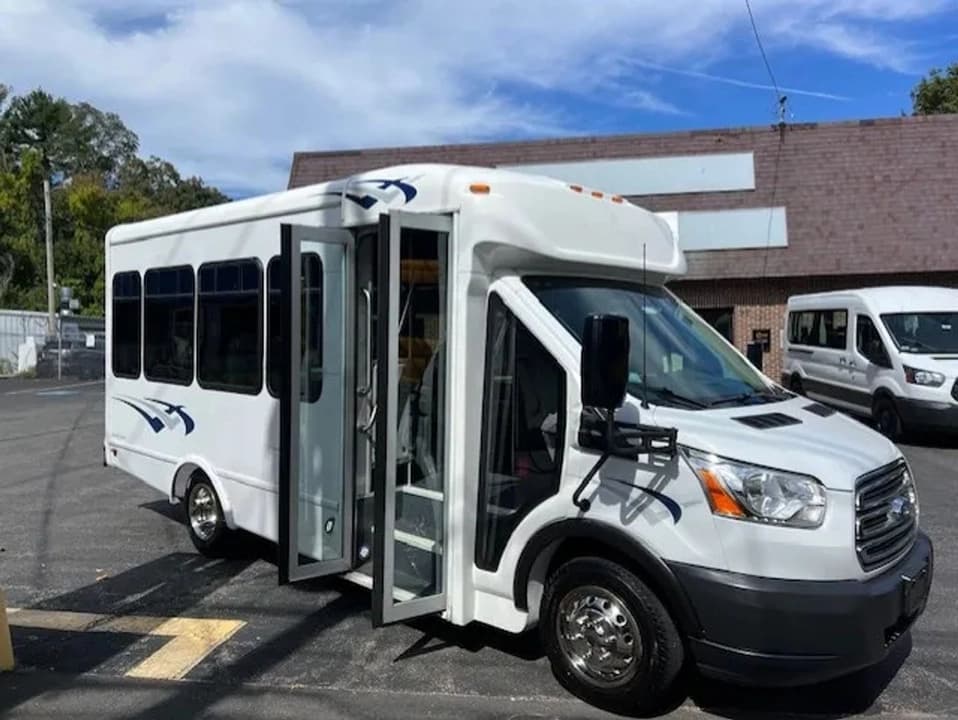 2016 Ford Transit Non-CDL Shuttle Bus - Image 1