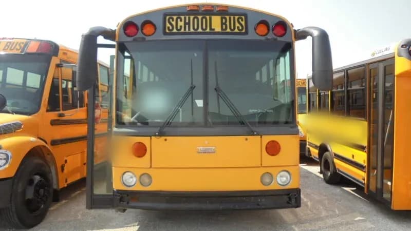 2007 Thomas Flat Nose School Bus - Image 1