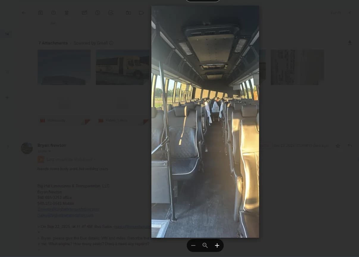2016 Freightliner S2C 35 Passenger - Image 2